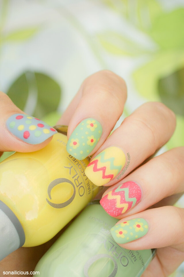 Cute Easter nails! @Nancy Hampshire