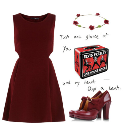 A fashion look from April 2014 featuring Dorothy Perkins dresses, Chie Mihara shoes and Miss Selfridge hair accessories. Browse and shop related looks.