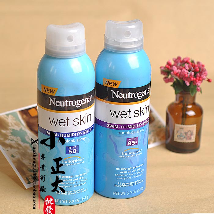 特批！原装美国专柜露得清防晒喷雾SPF50 SPF85防晒霜 防水防汗