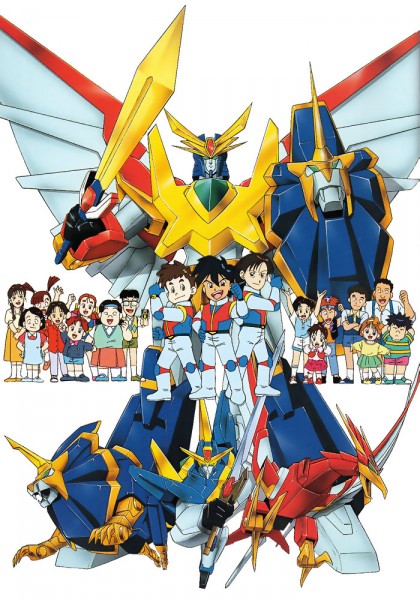 绝对无敌雷神王 绝对无敌（日文：绝対无敌ライジンオー，英文：Zettai Muteki Raijin-Oh），是由日升动画所制作的Eldran系列第一部作品，於1991年4月3日至1992年3月25日间，在东京电视台所播映的动画，播毕后并有发行四部OVA，分别为电视版总集篇《5年3组的回忆》与描述主角群在事情结束之后，升上六年级的故事的《初恋大作战!》、《阳升城机关梦日记》、《大家是地球防卫组》三作。2004年发售重新制作的限量DVD-BOX。台湾於1994年至1995年间於台湾电视公司播出本作#忘不了儿时的动画#