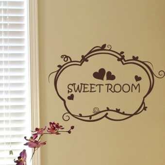 SWEET ROOM 卧室客厅沙发儿童房亲子园创意装饰门贴纸 温馨墙壁贴