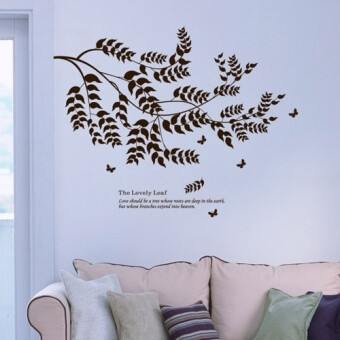 happy Tree wallsticker 树枝田园交换空间背景装饰贴纸 雅风墙贴