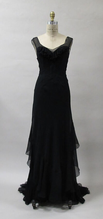 ~Charles James Evening dress 1930s~