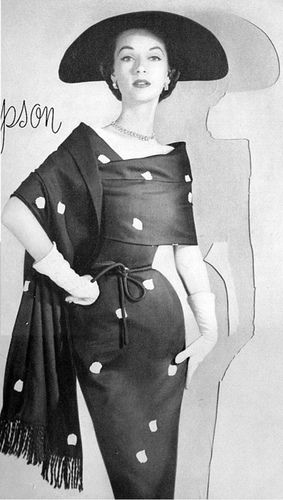 Adele Simpson 50s sheath dress