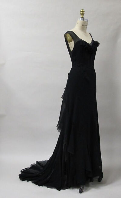 ~Evening dress Charles James (American, born Great Britain, 1906–1978) Date: 1930s Culture: American Medium: synthetic~