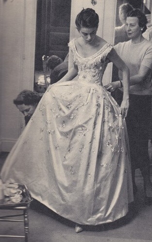 Dior Wedding Gown. &amp;lt;3 1958