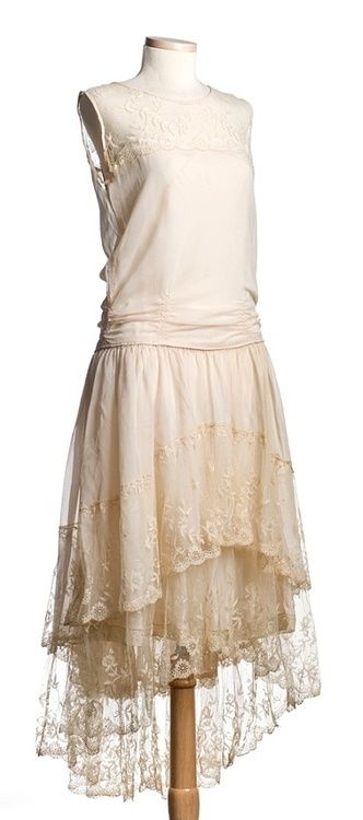 ~Wedding dress, made by bride’s mother | Charleston Museum | 1928~