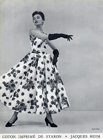 Jacques Heim 1953 Summer Dress, Photo Tobias
