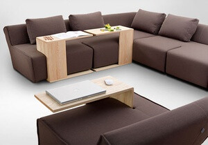 Modular Furniture You Can Arrange The Way You Want: Hocky by Marcin Wielgosz - Design Milk的图片