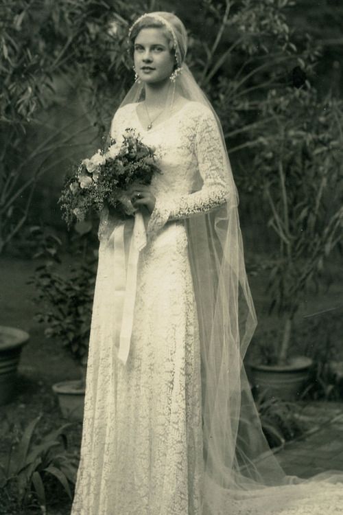 1931 bride Mary.