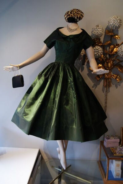 ~1950s Taffeta Dress~