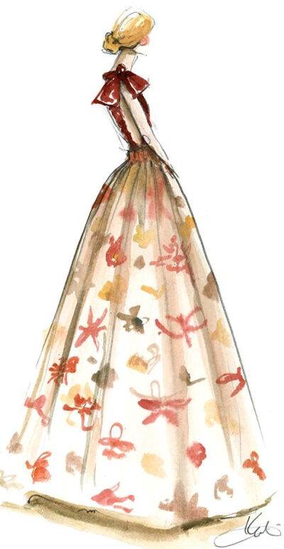 Valentino Fall Couture 2013 | Paperfashion