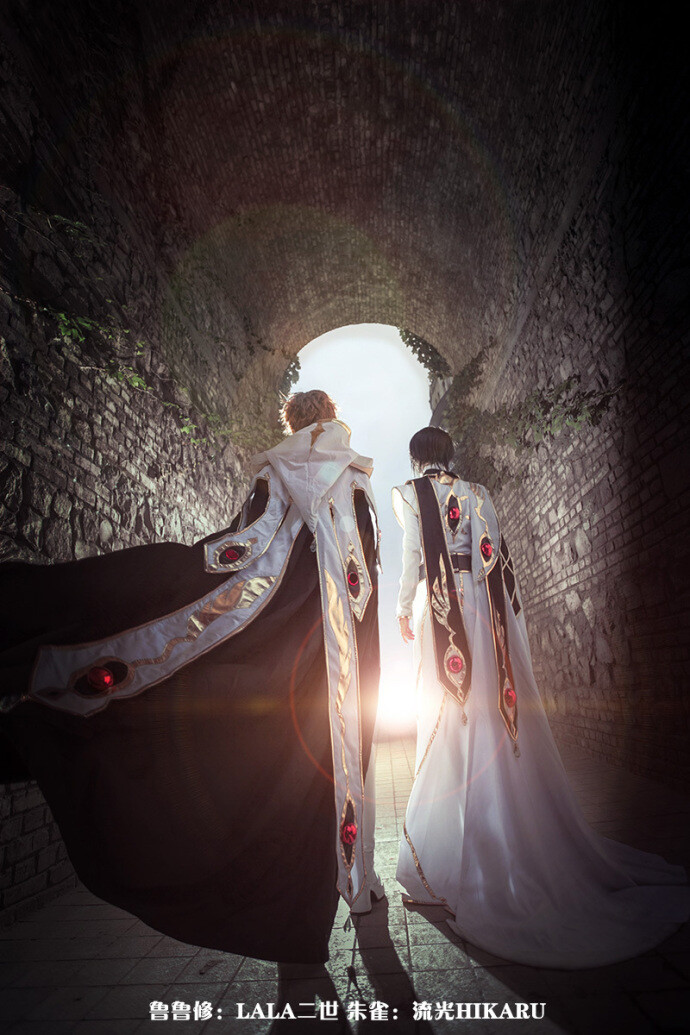 ＣＯＤＥ ＧＥＡＳＳ-----零之镇魂曲-----骑士帝#COS# 鲁鲁修·V·不列颠：原PO 枢木朱雀：@银坊-流光Hikaru 摄影：@35Ryo