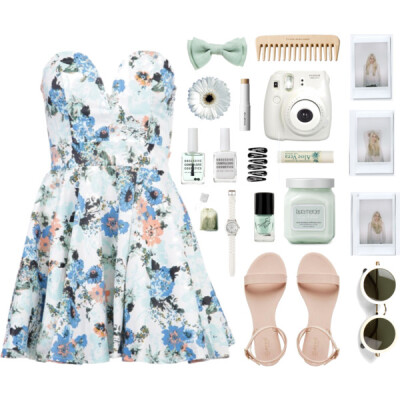 A fashion look from May 2014 featuring LOFT watches, The Row sunglasses and ASOS hair accessories. Browse and shop related looks.