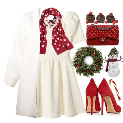 A fashion look from December 2013 featuring Vanessa Bruno coats, Charlotte Olympia pumps and Chanel handbags. Browse and shop related looks.