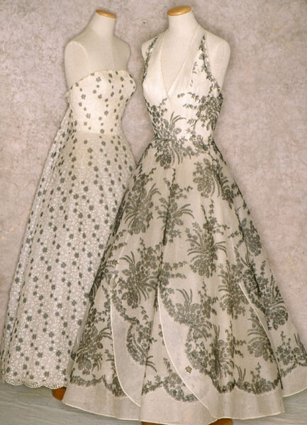 ~Two Ball Gowns: 1950~