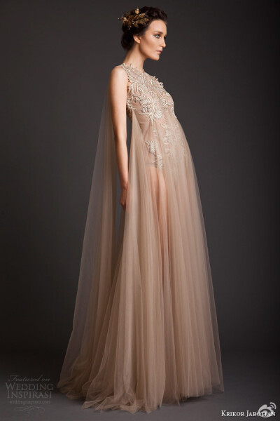 Krikor Jabotian 2014春夏婚纱礼服