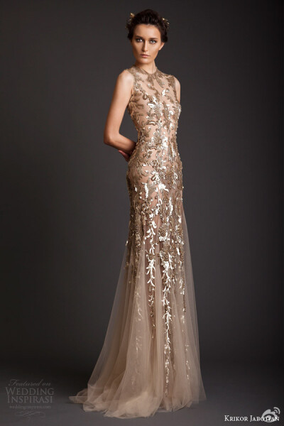 Krikor Jabotian 2014春夏婚纱礼服