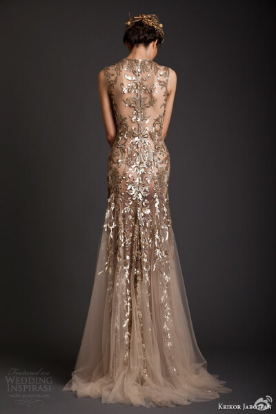 Krikor Jabotian 2014春夏婚纱礼服