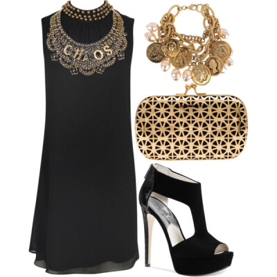 A fashion look from December 2013 featuring Boohoo dresses, Michael Kors sandals and Urban Expressions clutches. Browse and shop related looks.