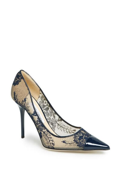 Oh so dainty lace Jimmy Choo pumps.