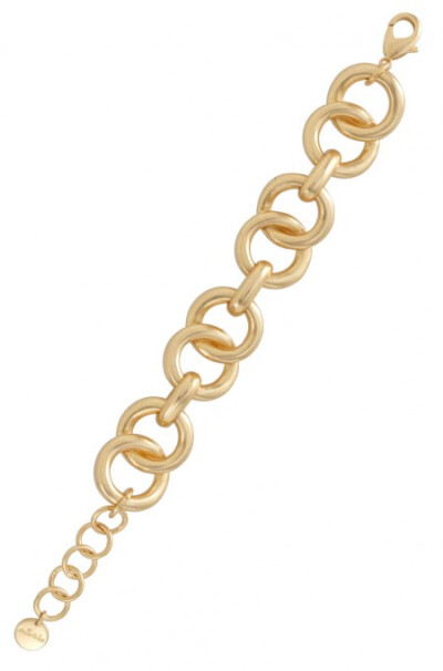 Gold Plated Chain &amp;amp; Link Bracelet | Jackie Link Bracelet 陈陈饰品