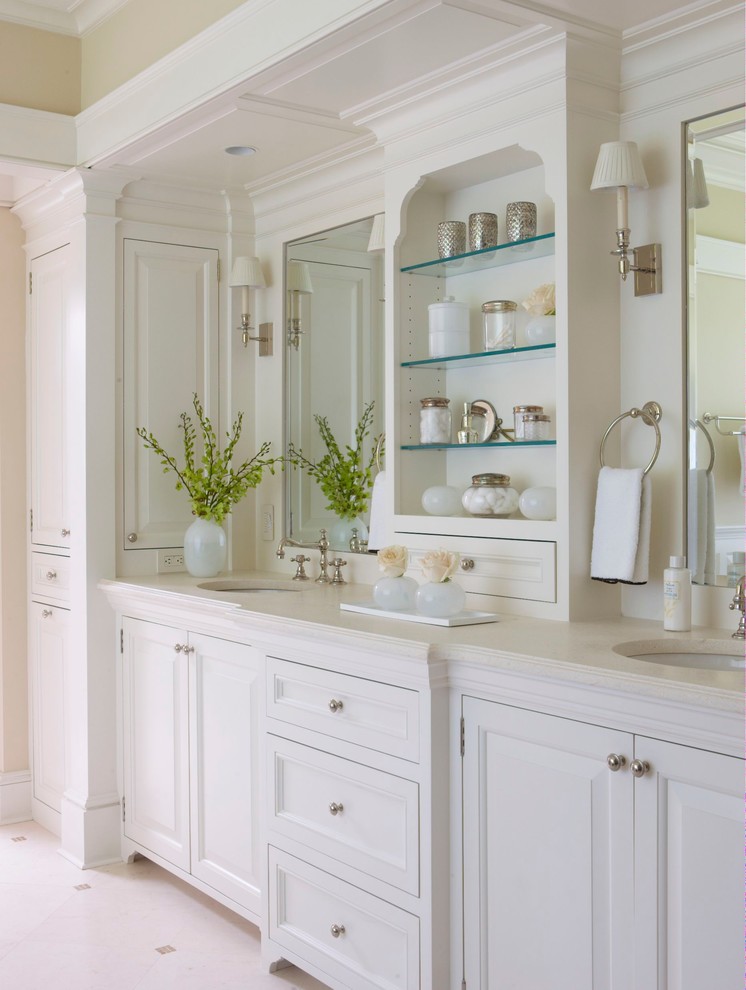 traditional bathroom by Daniel Contelmo Architects