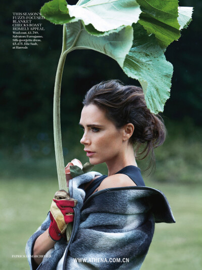 Cover Story: Victoria Beckham by Patrick Demarchelier for British Vogue August 2014