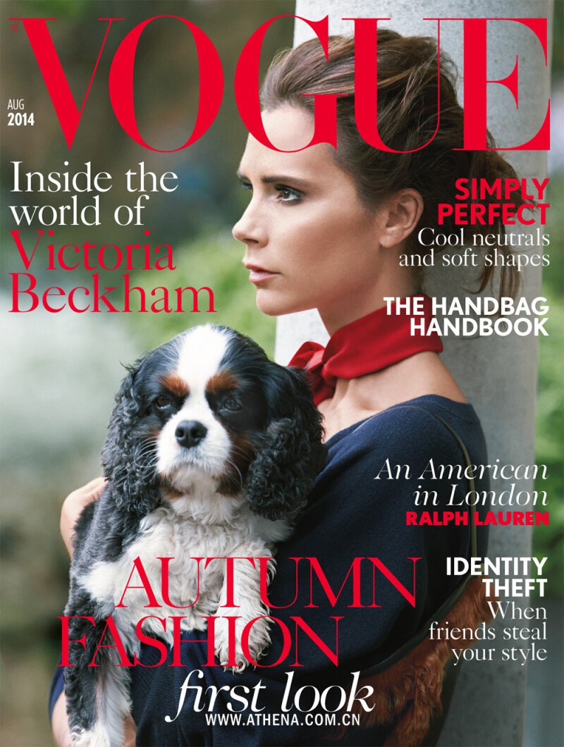 Cover Story: Victoria Beckham by Patrick Demarchelier for British Vogue August 2014