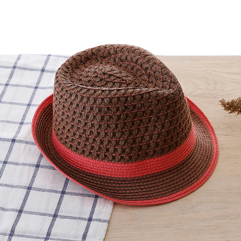 两件 小辣椒最爱镂空礼帽 遮阳帽休闲帽可叠防紫外线帽草帽
