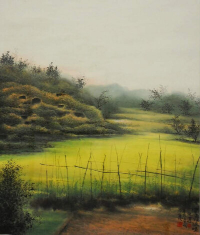 梁立志水墨画·江南水乡