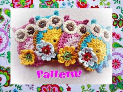 Instant DownloadEstelle Owl Crochet Pattern N by wonderfulhands, $4.30
