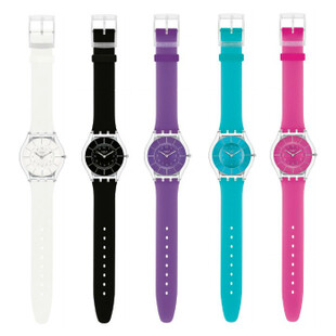 斯沃琪 Swatch 手表 女表超薄十色 SFK360 SFK361