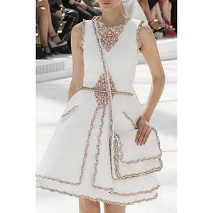 2014 chanel haute couture 纯白的经典