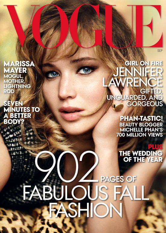 Jennifer Lawrence in Vogue