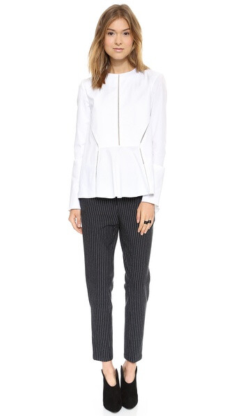 Thakoon Addition Side Zip Ponte Pants