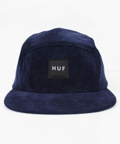 IRISZ独家 滑板潮牌 supreme HUF 灯芯绒 复古 平沿帽 棒球帽