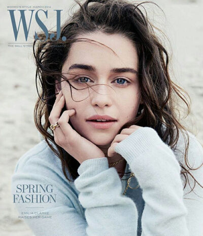 WSJ., March 2014: Emilia Clarke by Lachlan Bailey