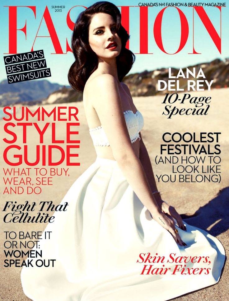 Lana Del Rey by Williams &amp;amp; Hirakawa for Fashion Canada Summer 2013