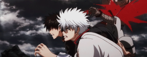 动漫大图pixiv二次元银魂gif坂田银时土方十四郎