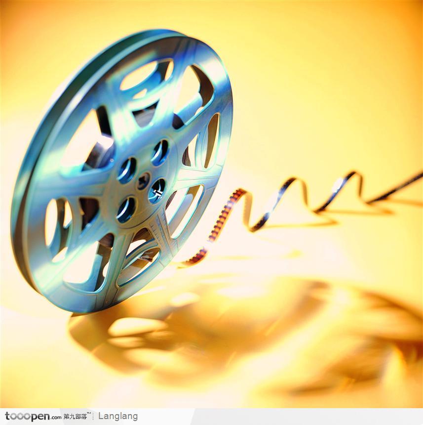 滚动的胶片