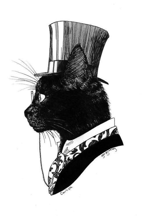 Victorian cat. When ...