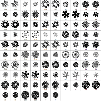 96个雪花笔刷 雪花 雪 flowers brushes 下载地址 下载地址 下载地址 http://brushes8.com/5602.html