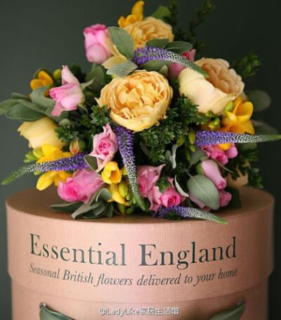 分享英格兰一家花店的花束作品，太美了