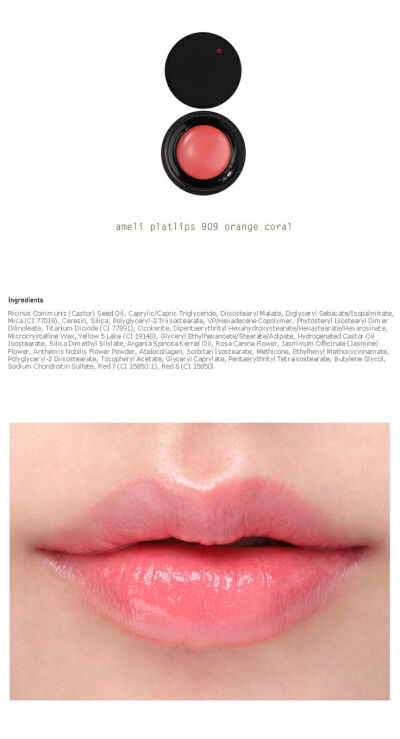 :: Ameli US :: Lipstick Platlips 909 Orange Coral