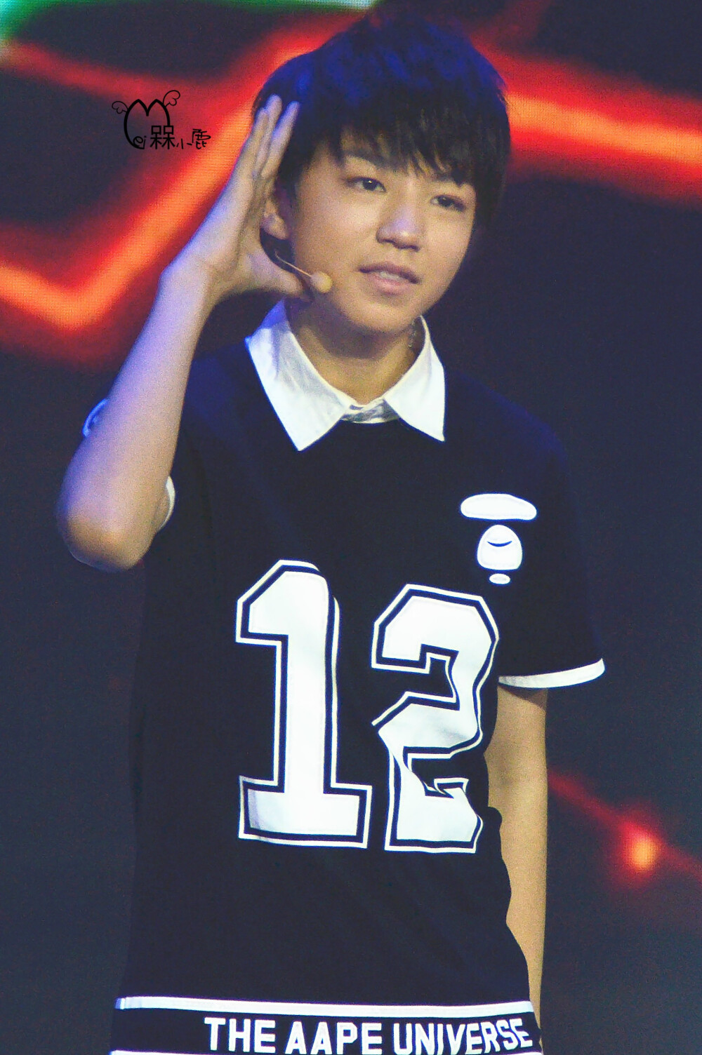 #王俊凯# #TFBOYS王俊凯# 最棒的leader王，用汗水浇灌的成长，使你更加出色！（我也是有高清图的好么，我也是有帅气图的好么，走过路过不要错过，喜欢不要只点赞哦，要给我继续下去的力量呀，么么哒！画风转的太快，只是想让更多人看到小透明的图啦）