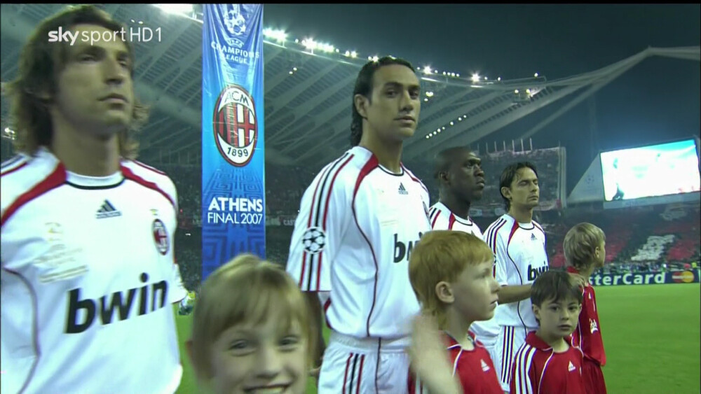 亚历桑德罗.内斯塔（Alessandro Nesta）2007年欧冠决赛赛前