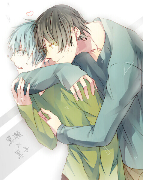 all黑# #动漫# #黑子的篮球# #黑子哲也# #高尾和成# #高黑