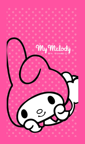 卡通 my melody 兔子