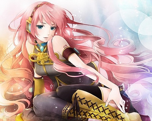 插画手绘 巡音LUKA